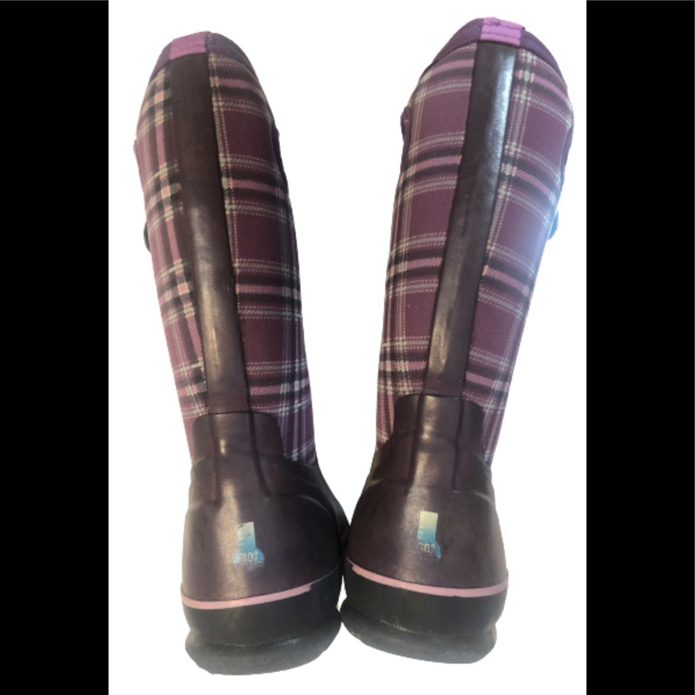 Bogs rubber boots, girls size youth 3 - Picture 5 of 6